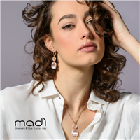 Orecchini Madì Donna Luce in Argento Quarzo idrotermale 39048 - 39048